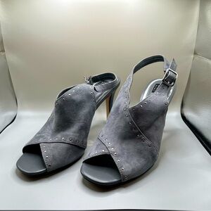 White House Black Market Peep Toe Sling Back